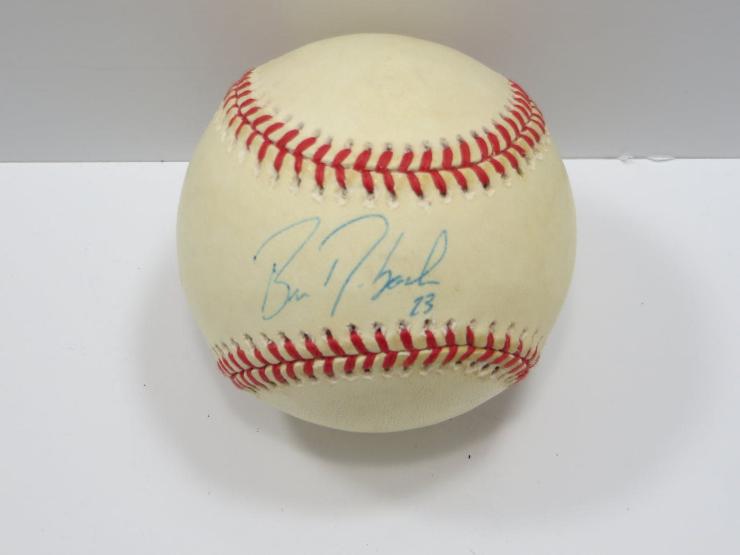 BRIAN DAUBACH SIGNED Rawlings OAL Baseball RED SOX CARDINALS JSA