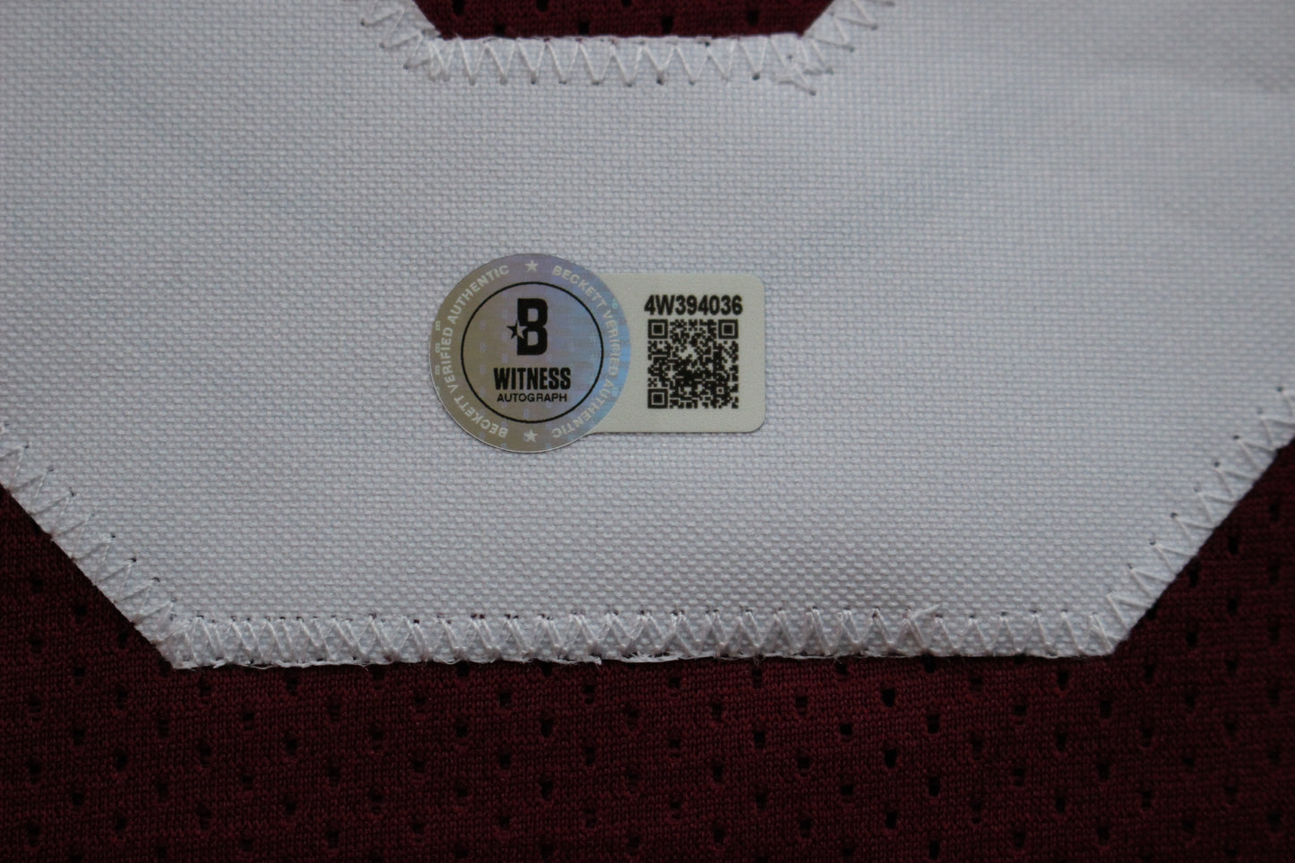 JASON WHITE OKLAHOMA OU SOONERS SIGNED JERSEY w/03 Heisman BAS COA