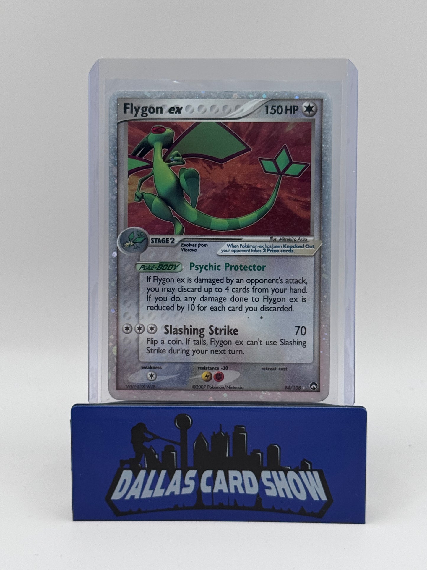 2007 Pokemon - Flygon ex - 94/108 Power Keepers LP