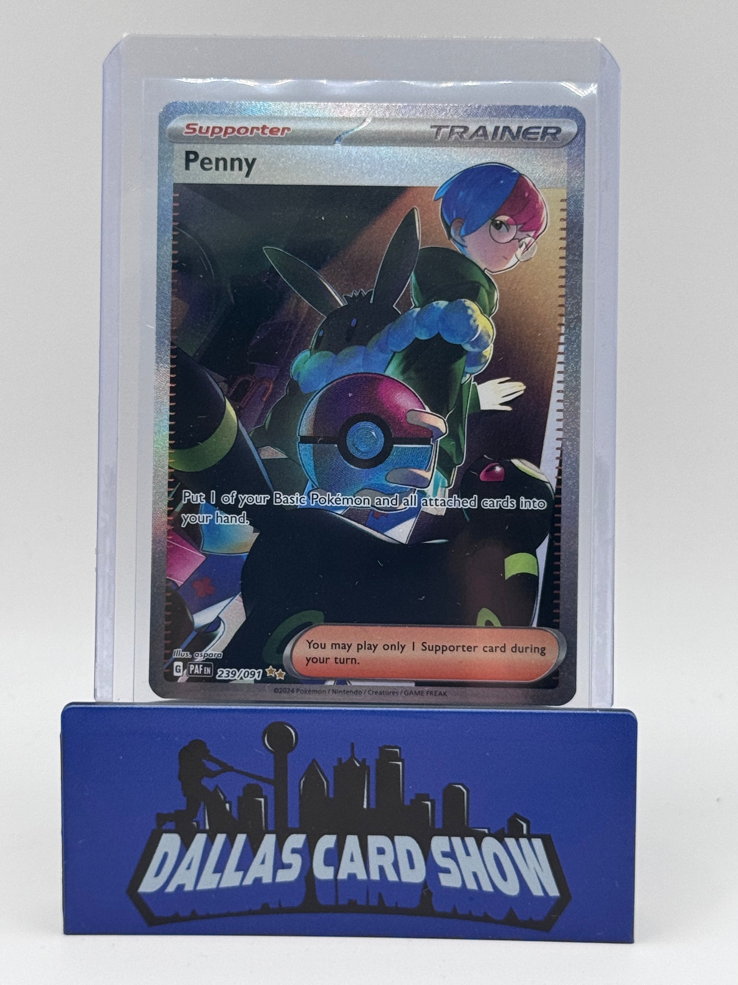 2024 Pokemon - Penny (SIR) - 239/091 Paldean Fates