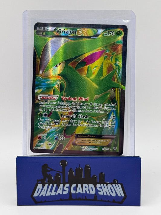 2013 Pokemon - Virizion EX (Full Art) - 96/101 Plasma Blast