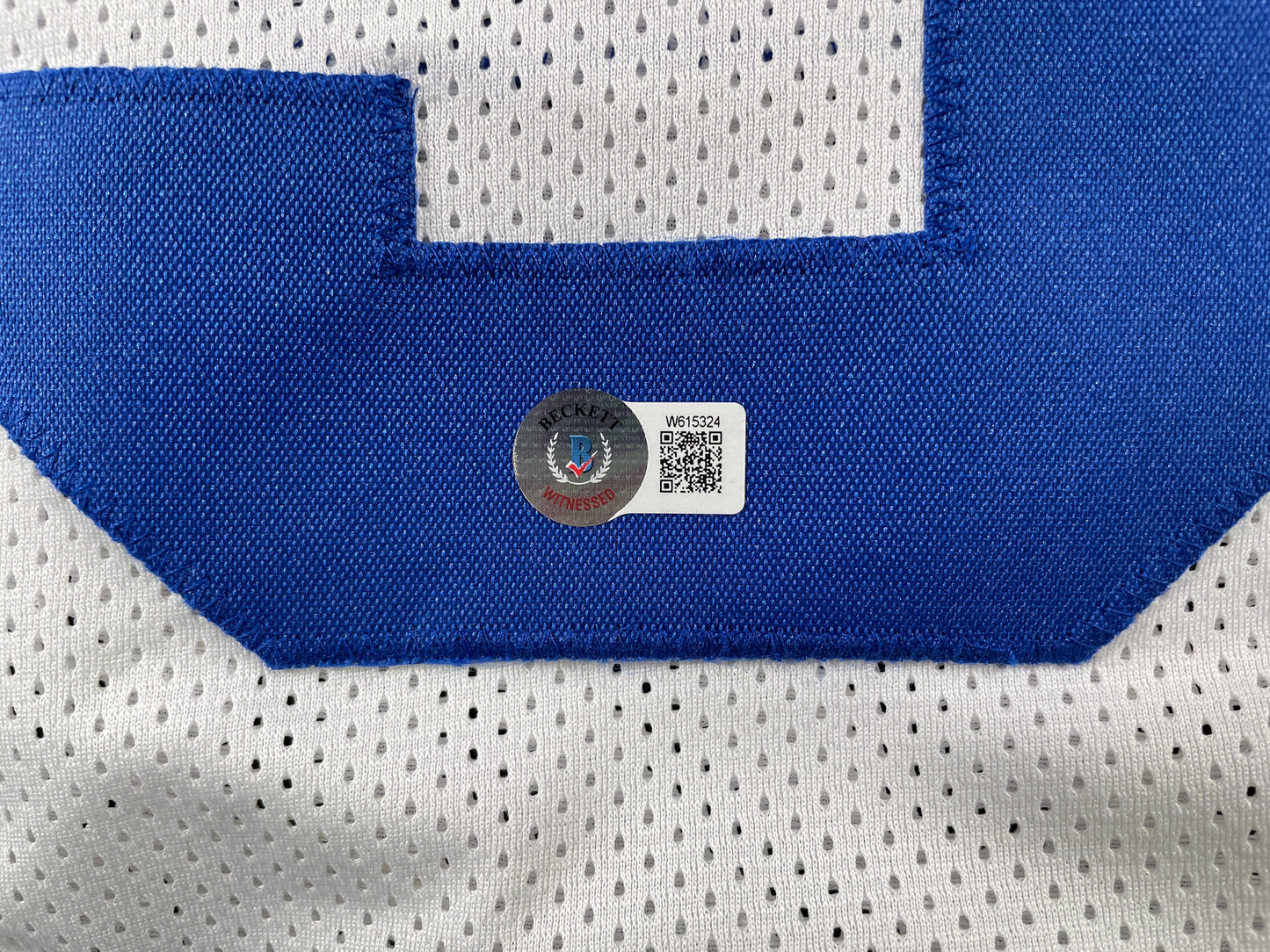 TONY DORSETT DALLAS COWBOYS SIGNED HOME STAT JERSEY Pitt Panthers JSA