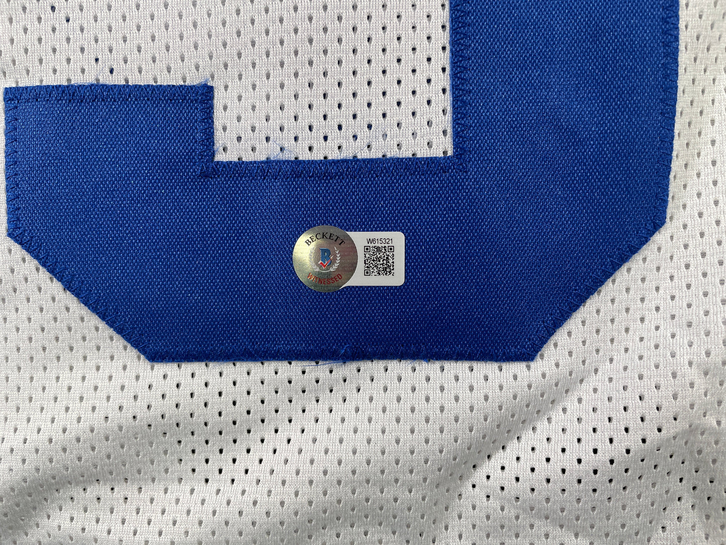 TONY DORSETT DALLAS COWBOYS SIGNED HOME STAT JERSEY Pitt Panthers BAS