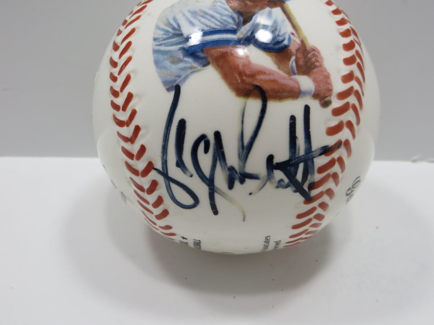 GEORGE BRETT SIGNED Official Ceramic Baseball Gartlan John Martin KC Royals JSA
