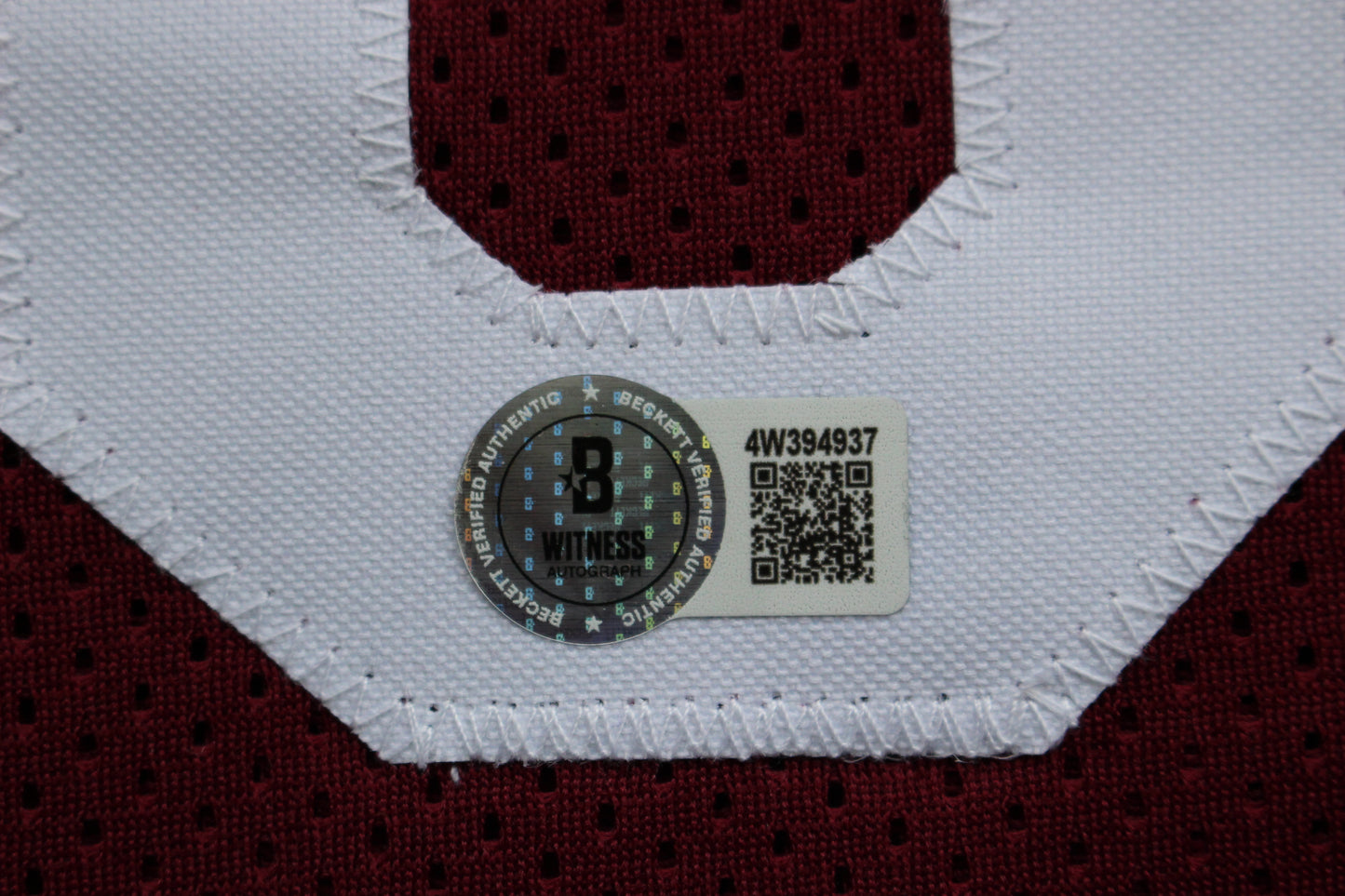 STEVE OWENS BILLY SIMS JASON WHITE SIGNED OU SOONERS HEISMAN JERSEY BAS