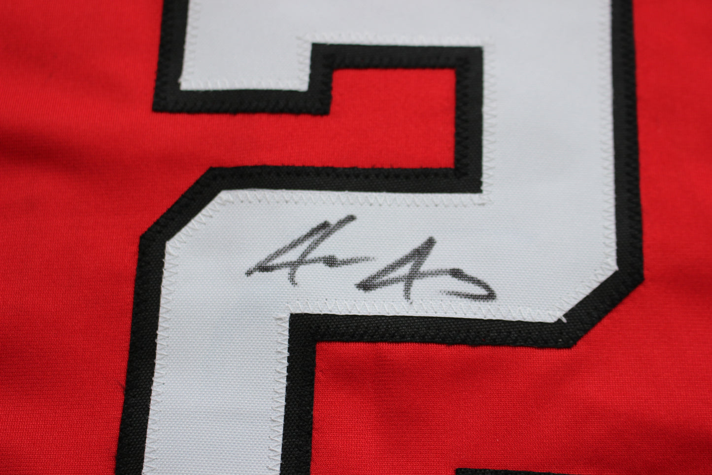 JACE JUNG TEXAS TECH RED RAIDERS SIGNED JERSEY Tigers BAS COA
