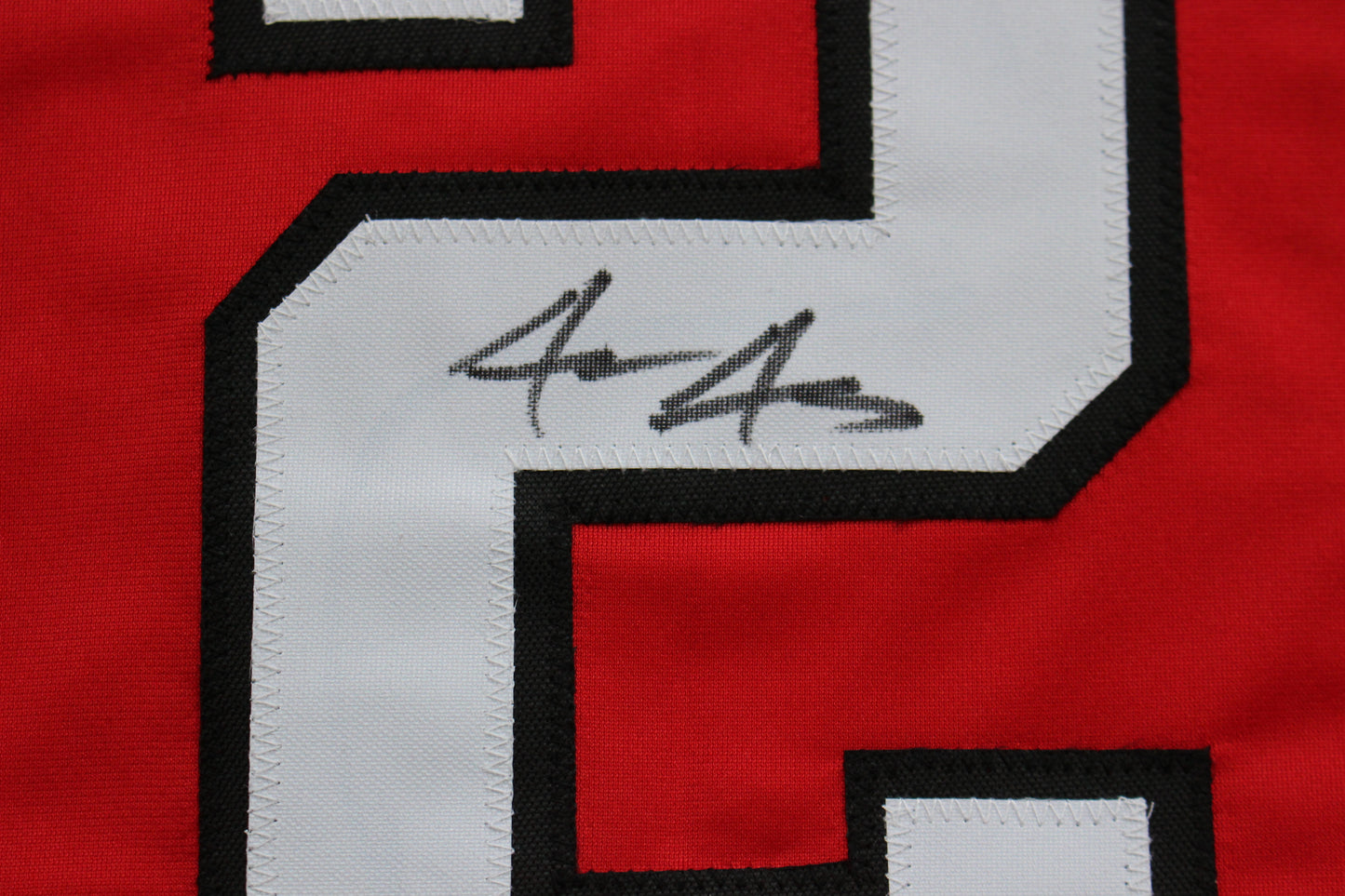 JACE JUNG TEXAS TECH RED RAIDERS SIGNED JERSEY Tigers BAS COA