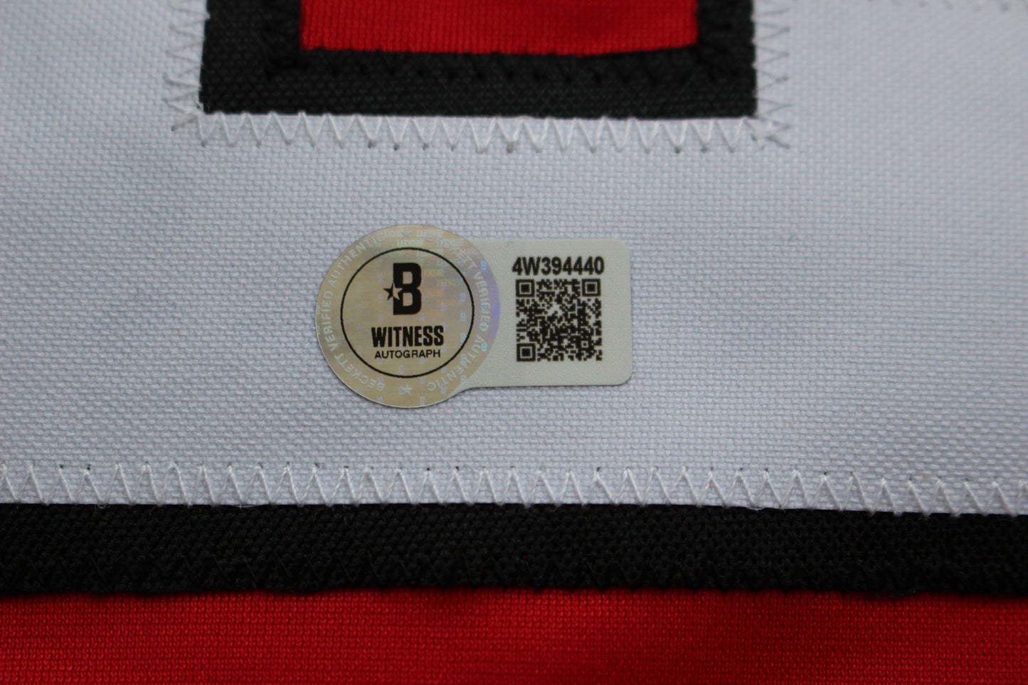 JACE JUNG TEXAS TECH RED RAIDERS SIGNED JERSEY Tigers BAS COA