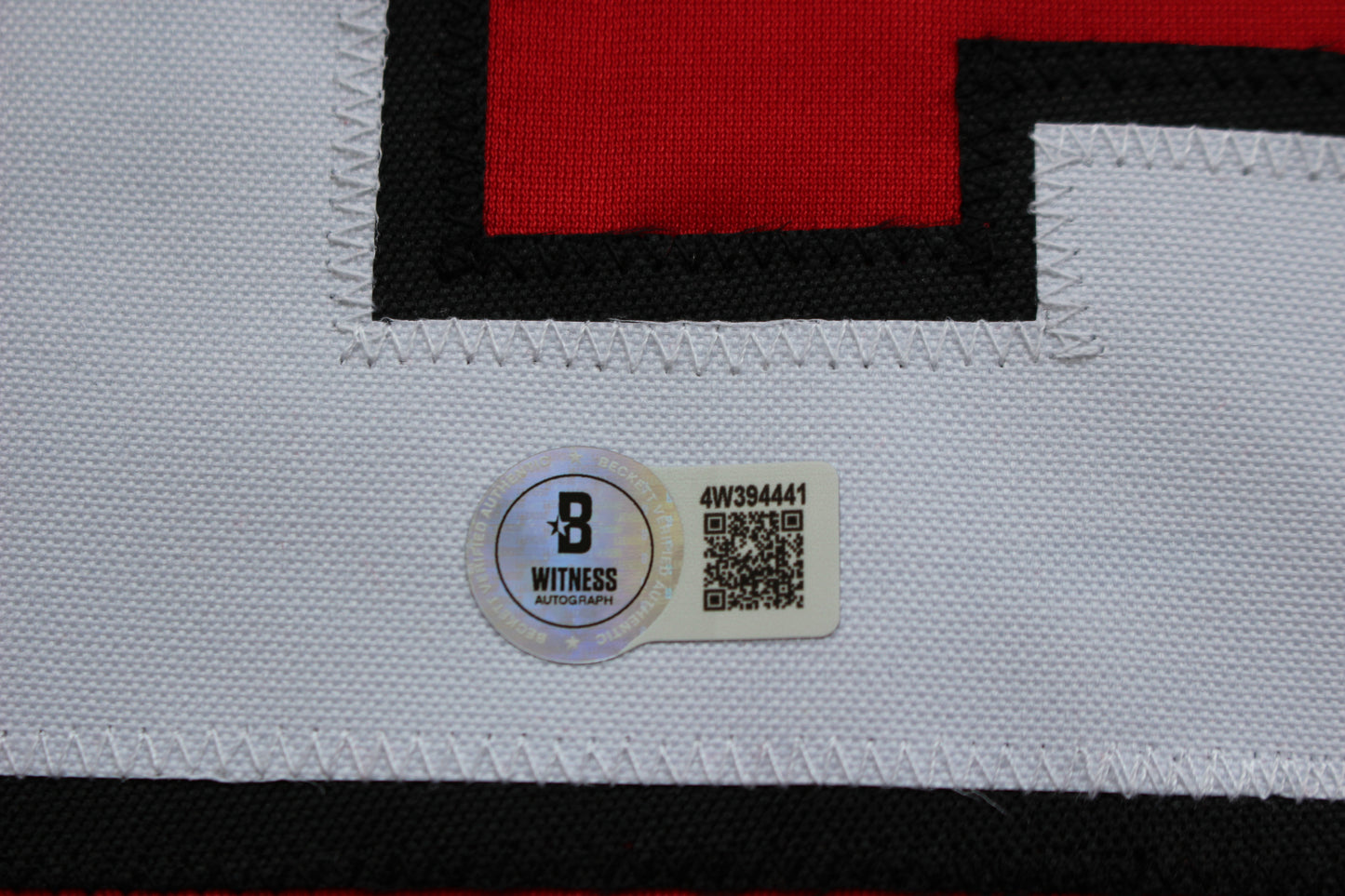 JACE JUNG TEXAS TECH RED RAIDERS SIGNED JERSEY Tigers BAS COA