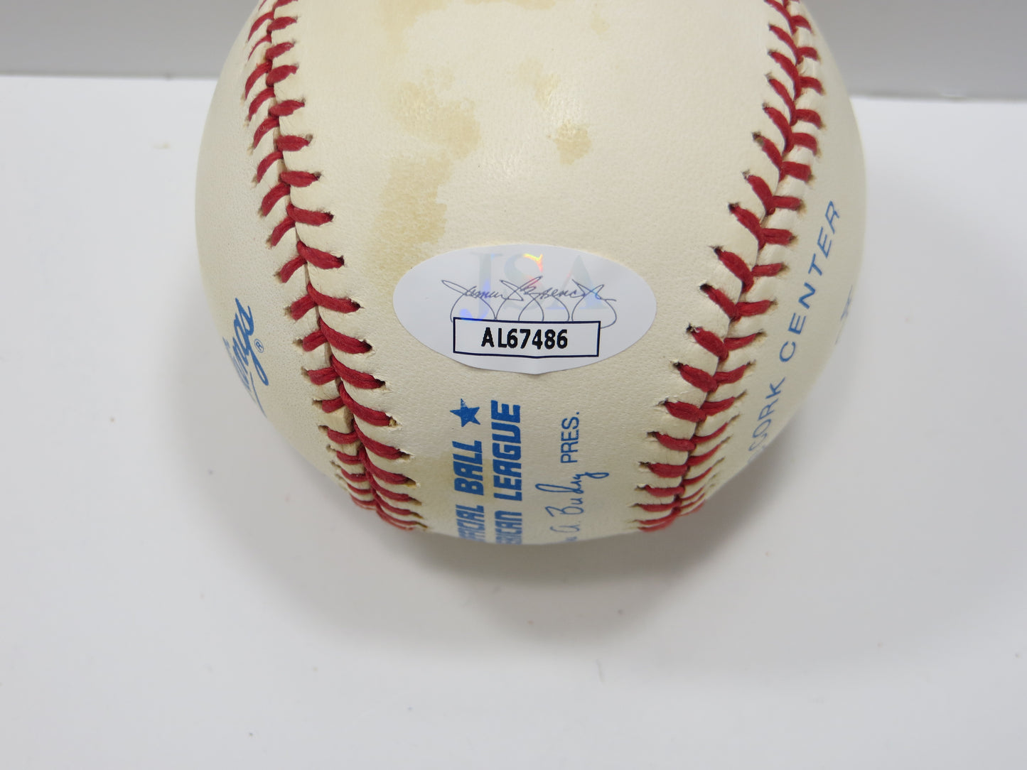 OMAR VIZQUEL SIGNED RAWLINGS OAL BASEBALL CLEVELAND INDIANS JSA COA