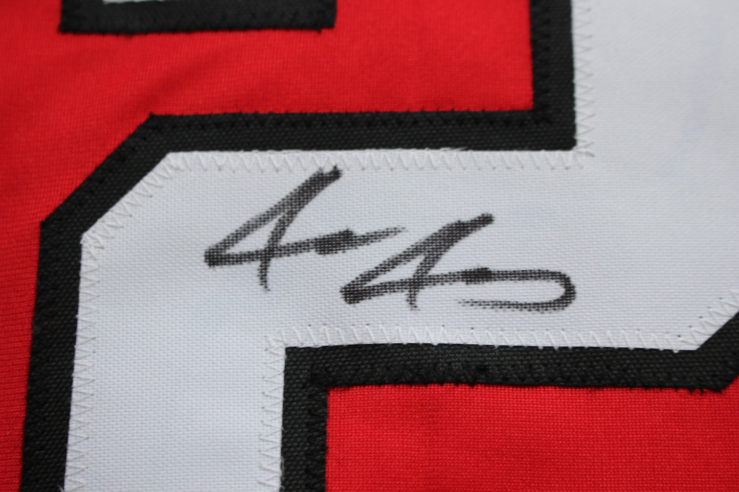 JACE JUNG TEXAS TECH RED RAIDERS SIGNED JERSEY Tigers BAS COA