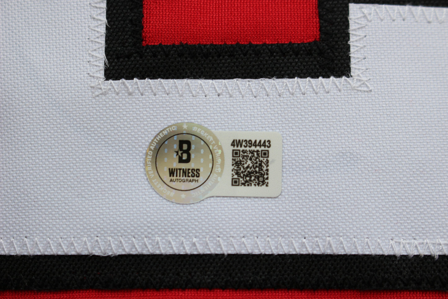 JACE JUNG TEXAS TECH RED RAIDERS SIGNED JERSEY Tigers BAS COA