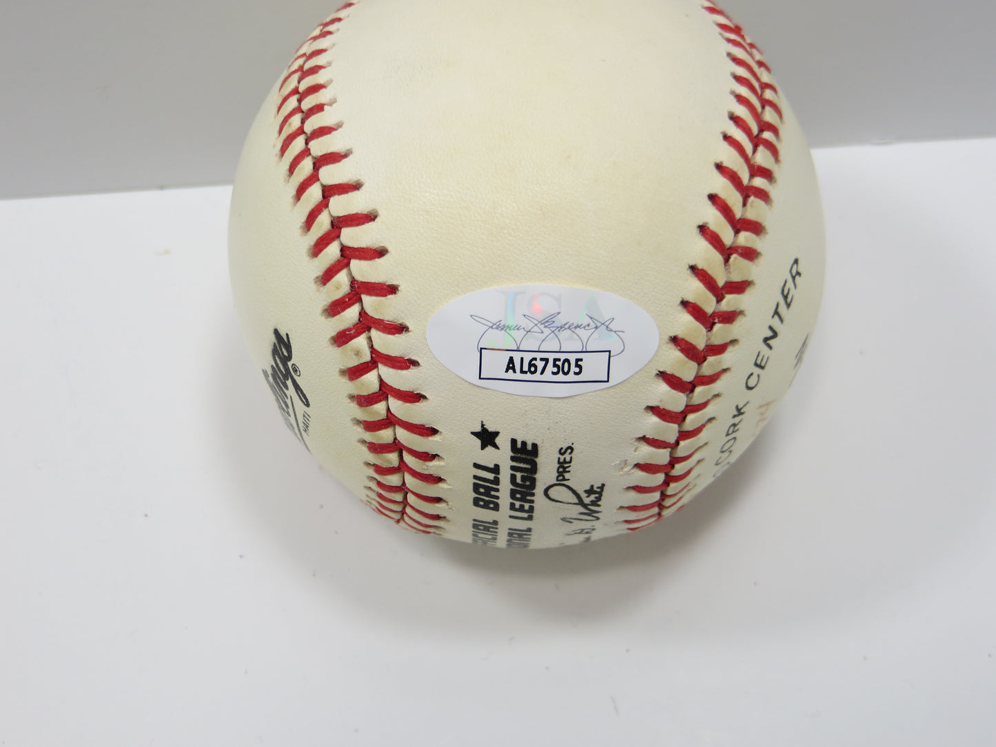 PETE ROSE SIGNED RAWLINGS ONL BASEBALL CINCINNATI REDS PHILLIES JSA COA