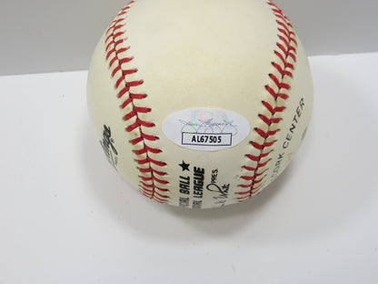 PETE ROSE SIGNED RAWLINGS ONL BASEBALL CINCINNATI REDS PHILLIES JSA COA
