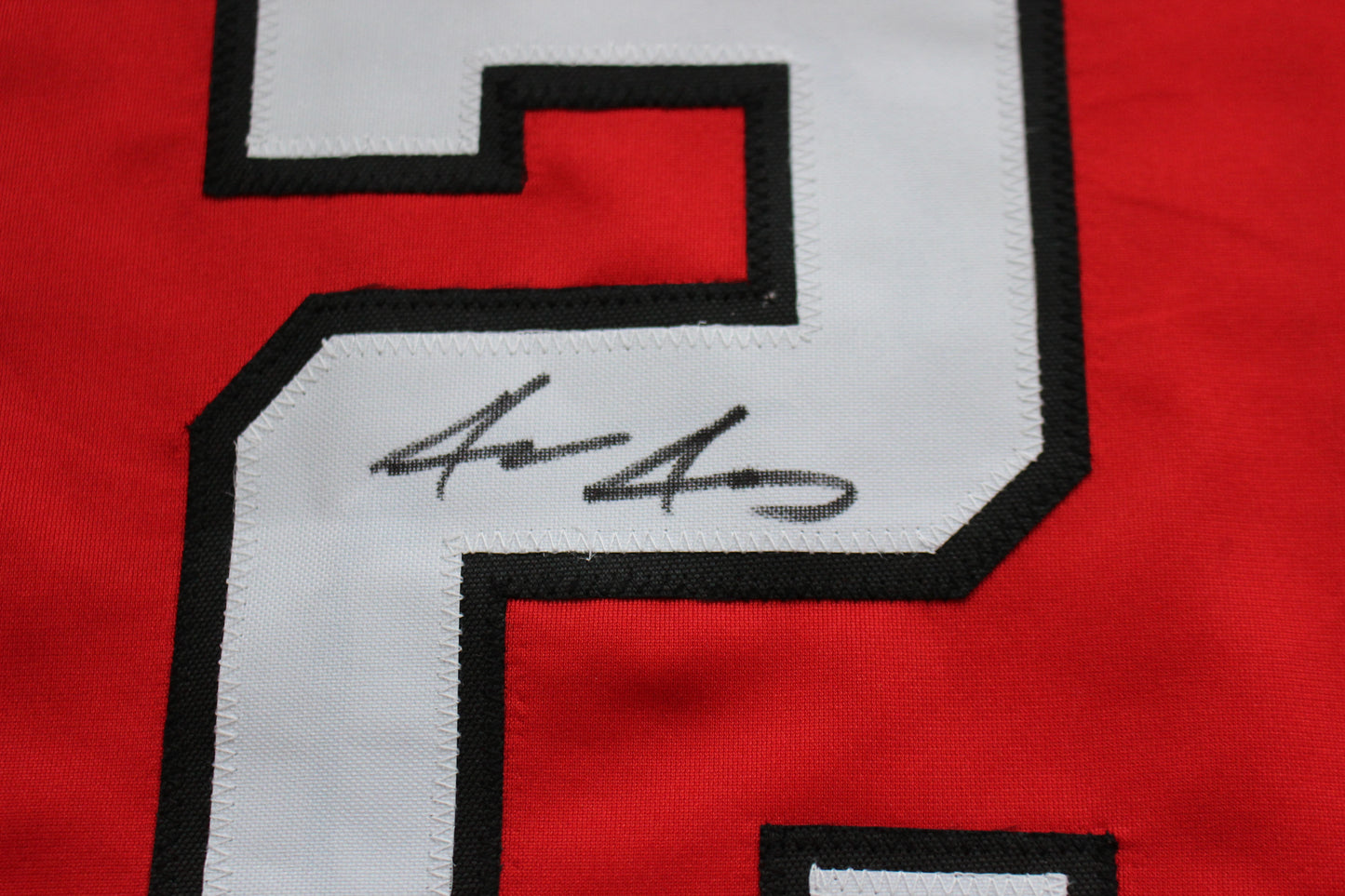 JACE JUNG TEXAS TECH RED RAIDERS SIGNED JERSEY Tigers BAS COA