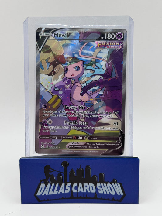 2021 Pokemon - Mew V (Alt Art) - 251/264 Fusion Strike NM