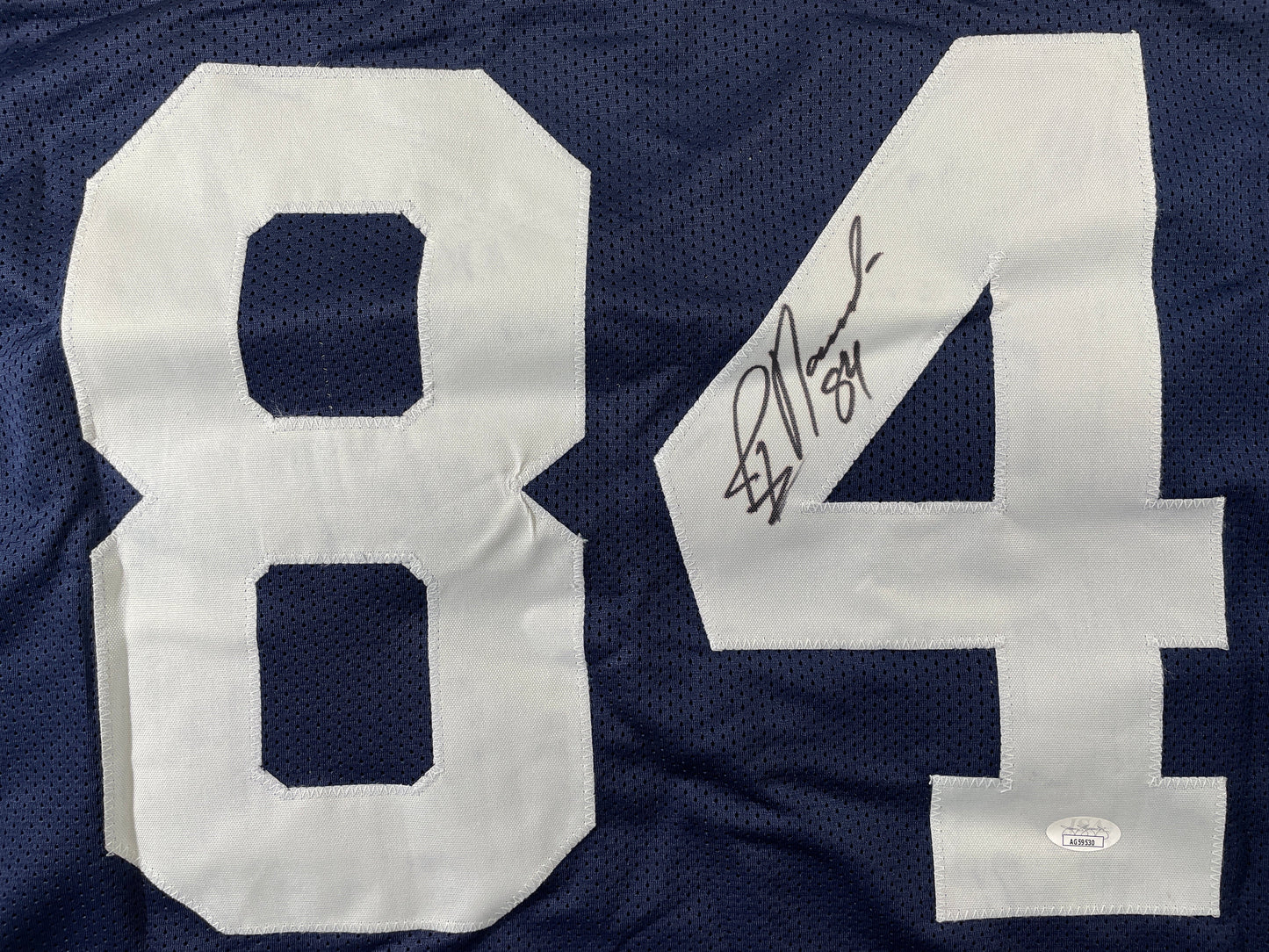 JAY NOVACEK DALLAS COWBOYS SIGNED THANKSGIVING JERSEY Wyoming JSA COA