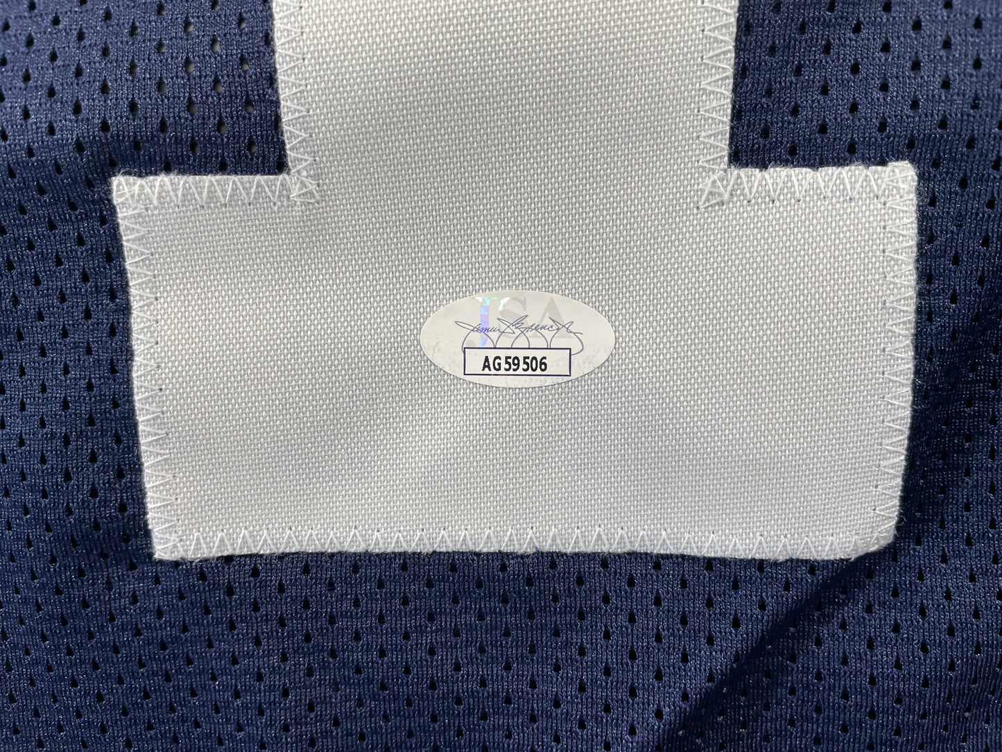 JAY NOVACEK DALLAS COWBOYS SIGNED THANKSGIVING JERSEY Wyoming JSA COA