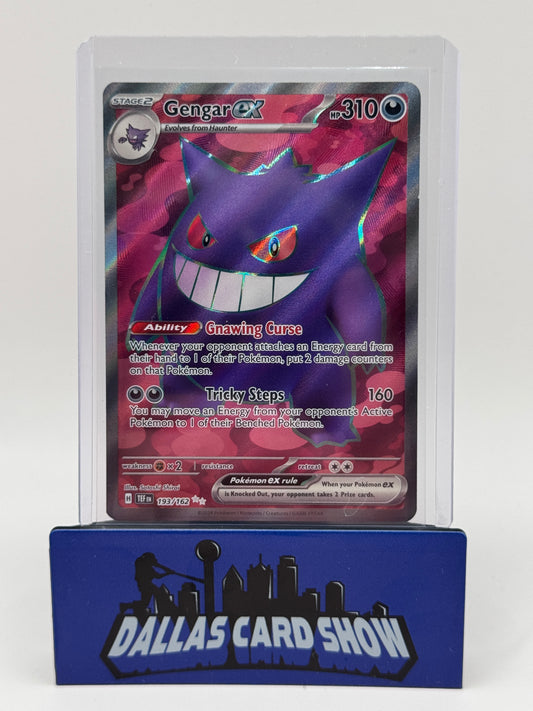 2024 Pokemon - Gengar ex (Full Art) - 193/162 Temporal Forces NM