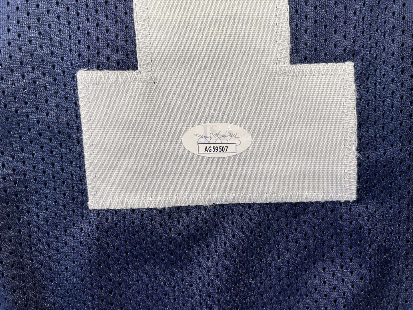 JAY NOVACEK DALLAS COWBOYS SIGNED THANKSGIVING JERSEY Wyoming JSA COA