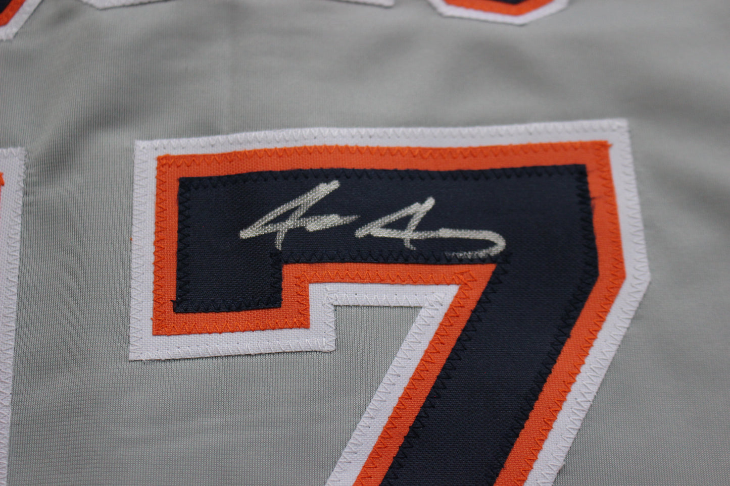 JACE JUNG DETROIT TIGERS SIGNED BASEBALL JERSEY Texas Tech BAS COA
