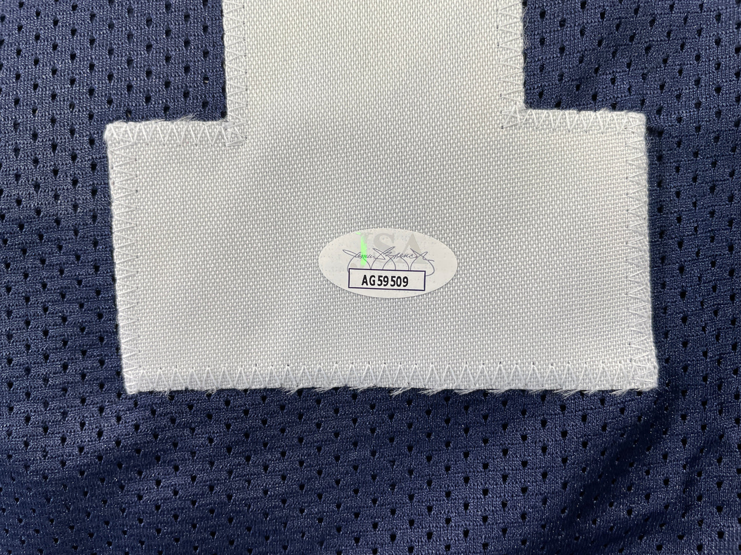 JAY NOVACEK DALLAS COWBOYS SIGNED THANKSGIVING JERSEY Wyoming JSA COA