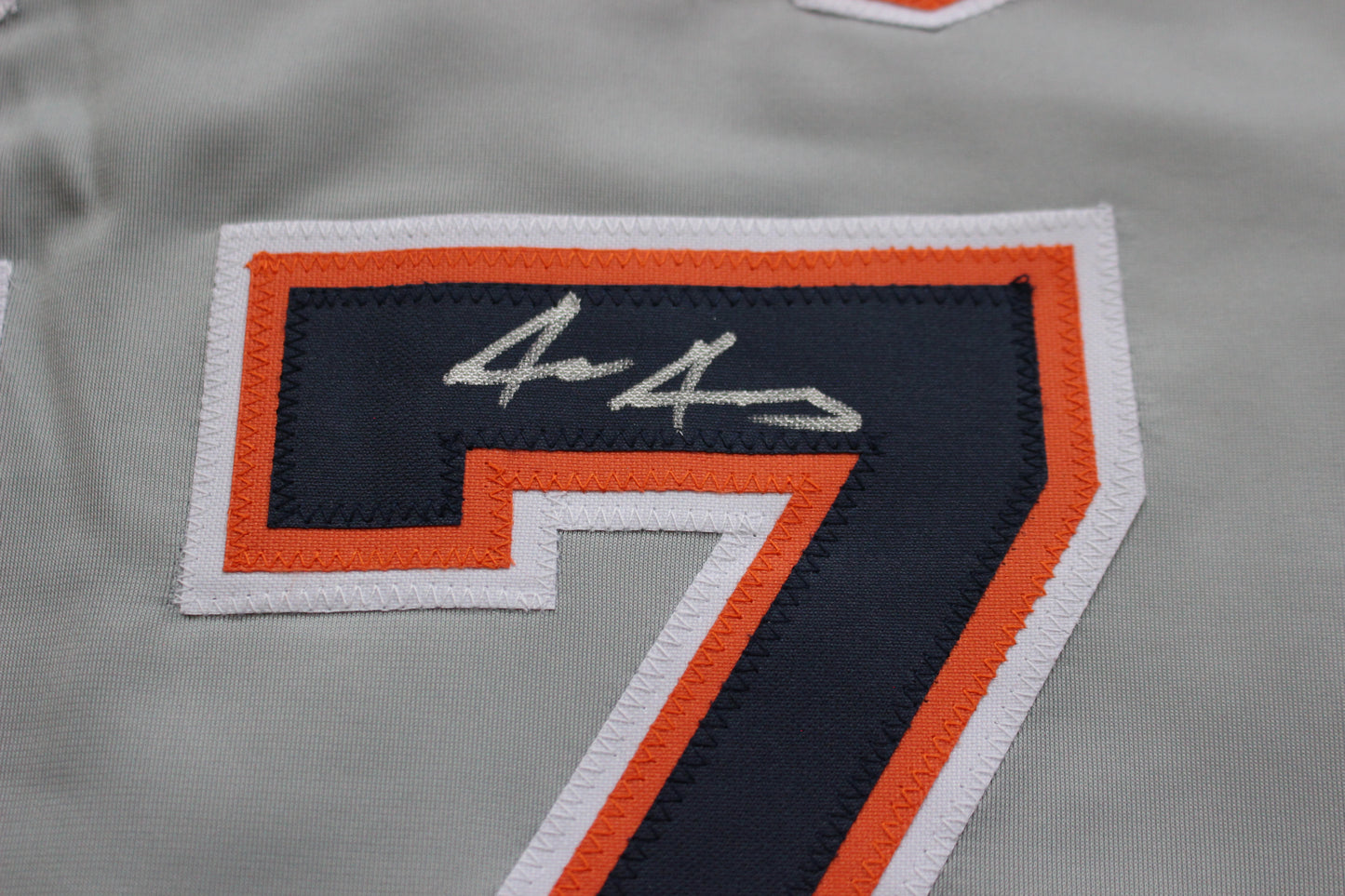 JACE JUNG DETROIT TIGERS SIGNED BASEBALL JERSEY Texas Tech BAS COA