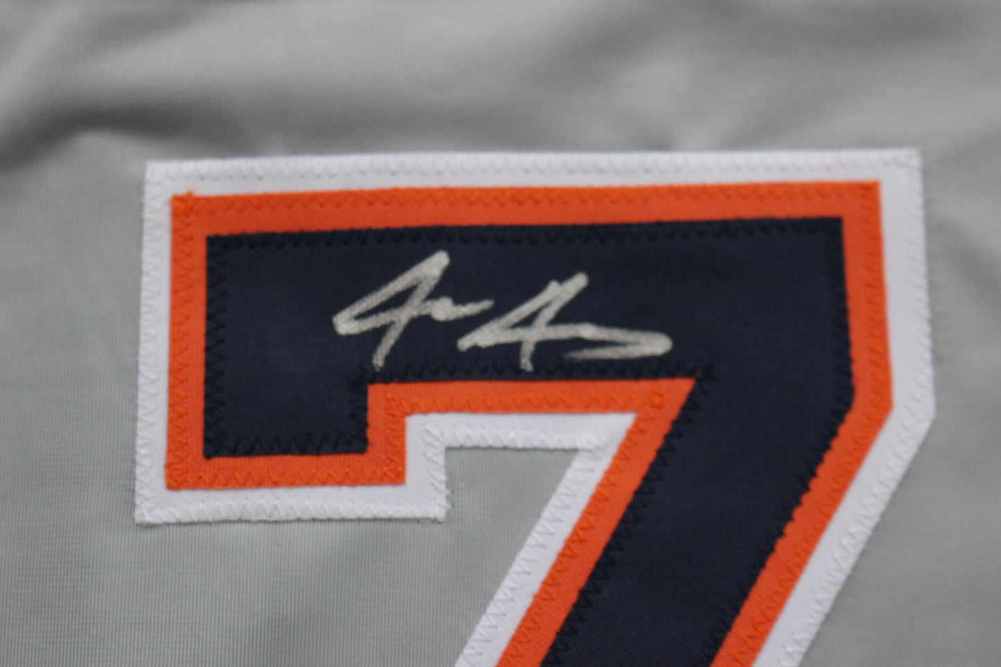 JACE JUNG DETROIT TIGERS SIGNED BASEBALL JERSEY Texas Tech BAS COA