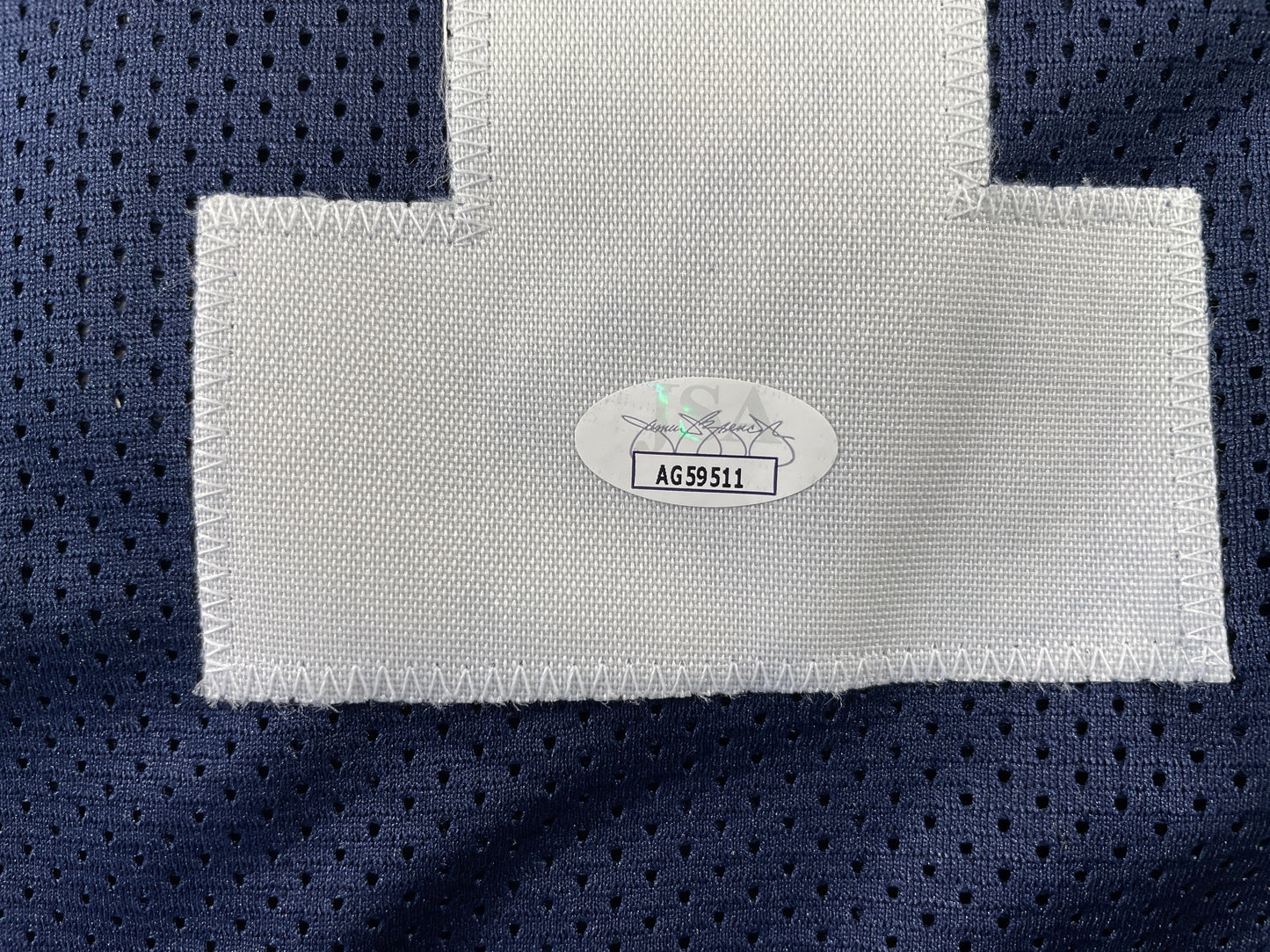 JAY NOVACEK DALLAS COWBOYS SIGNED THANKSGIVING JERSEY Wyoming JSA COA