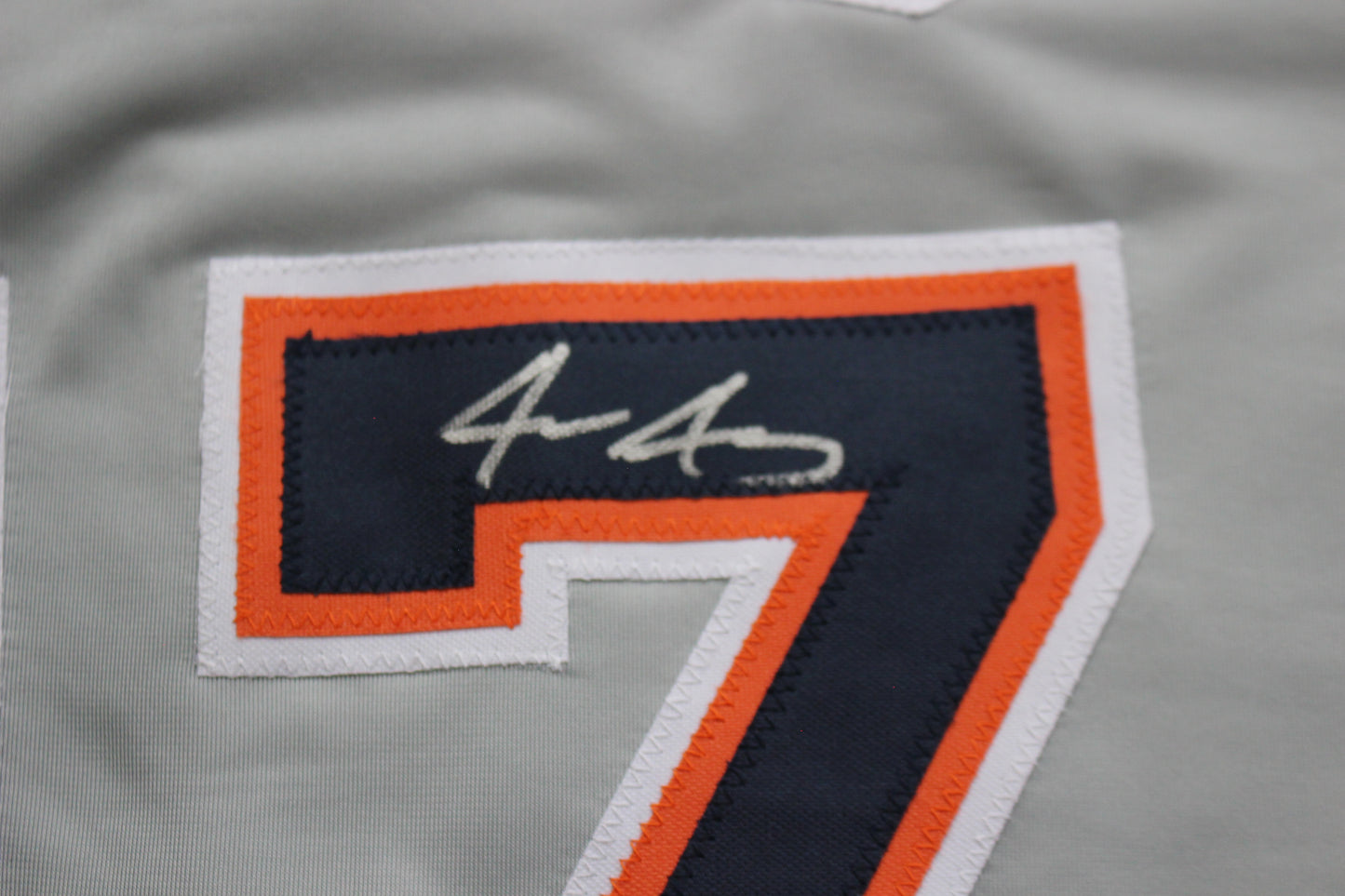 JACE JUNG DETROIT TIGERS SIGNED BASEBALL JERSEY Texas Tech BAS COA