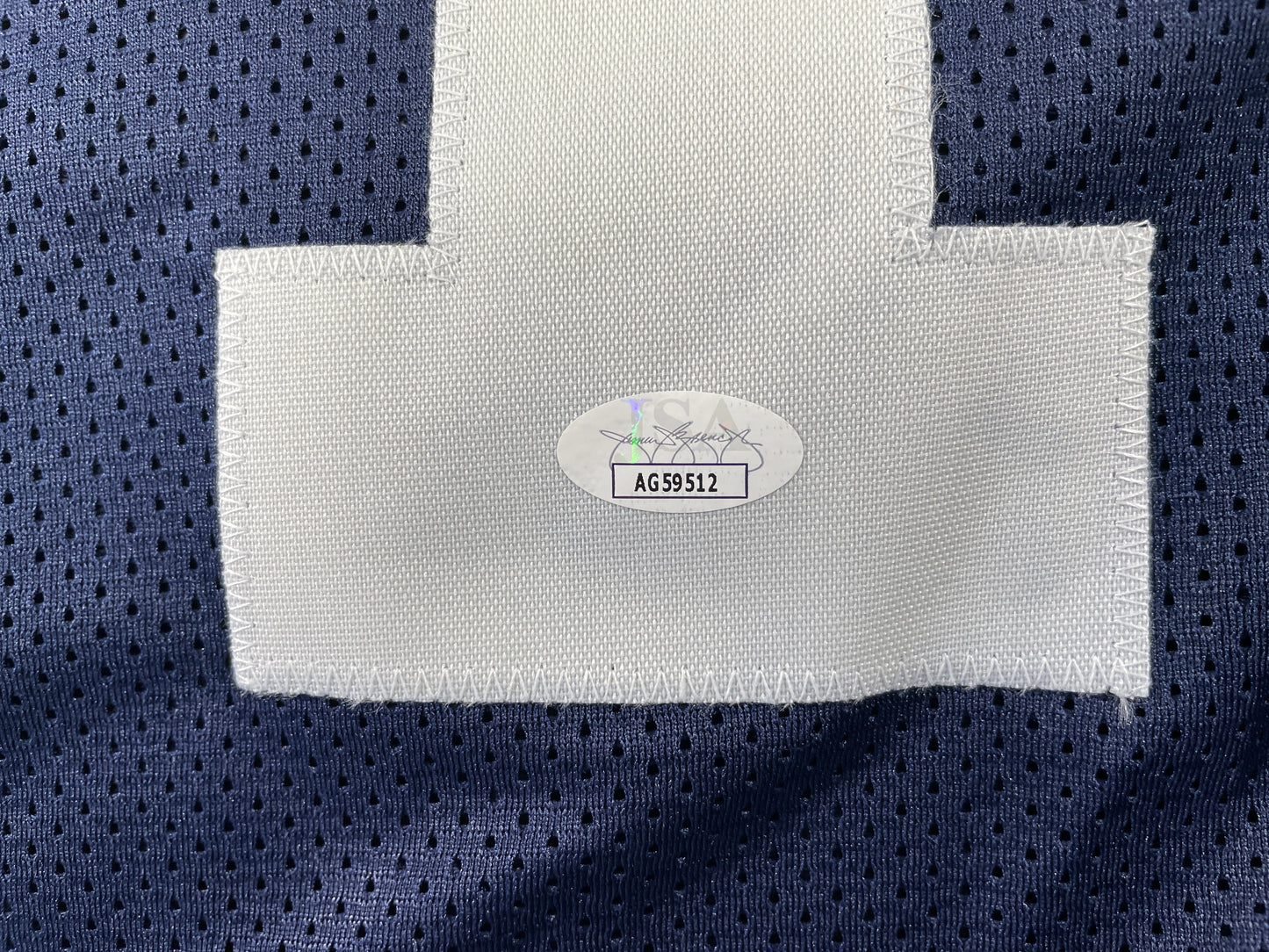 JAY NOVACEK DALLAS COWBOYS SIGNED THANKSGIVING JERSEY Wyoming JSA COA