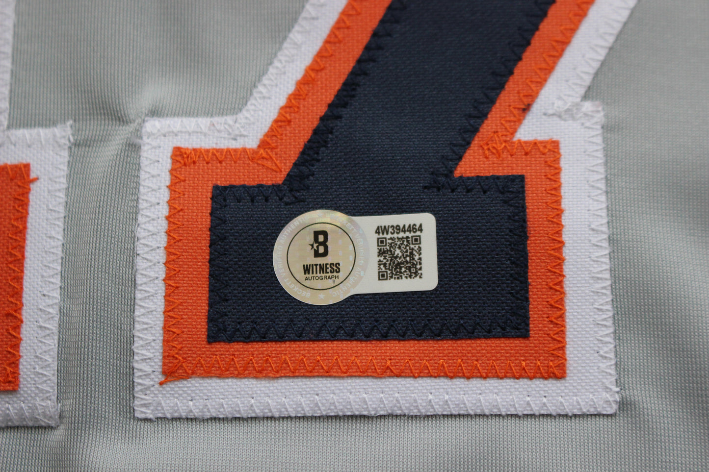 JACE JUNG DETROIT TIGERS SIGNED BASEBALL JERSEY Texas Tech BAS COA