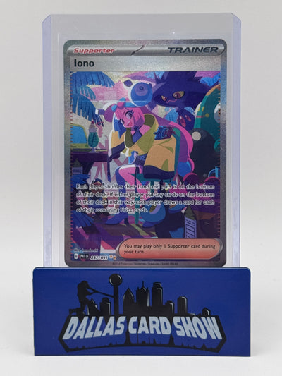 2024 Pokemon - Iono (SIR) - 237/091 Paldean Fates NM