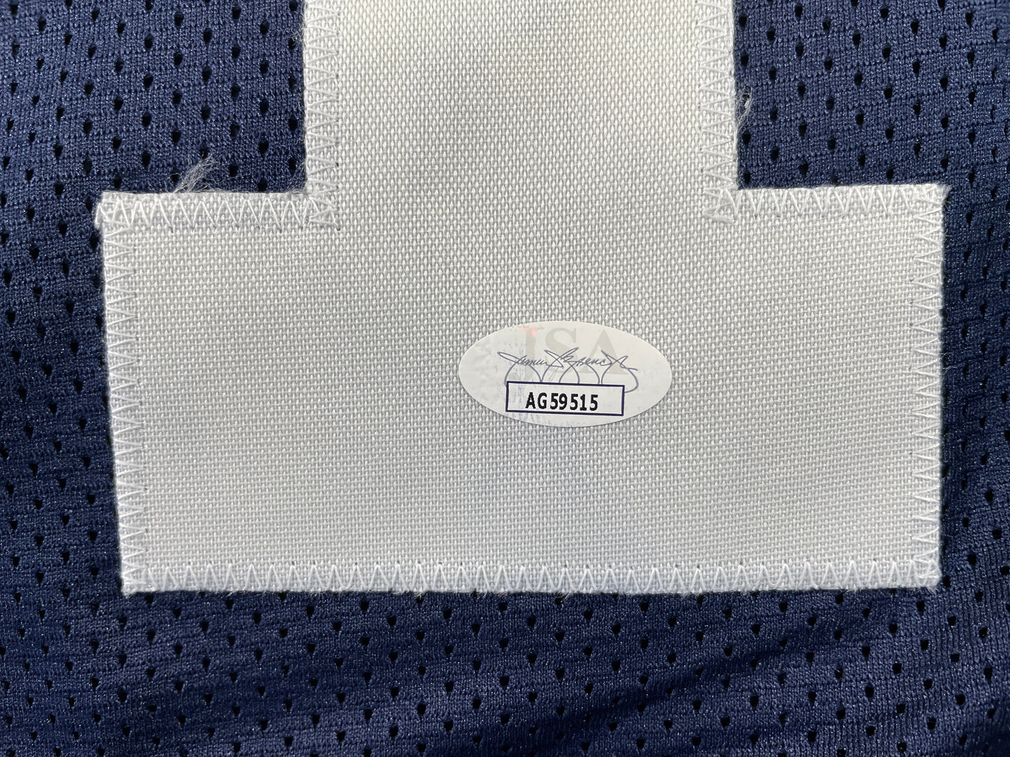 JAY NOVACEK DALLAS COWBOYS SIGNED THANKSGIVING JERSEY Wyoming JSA COA