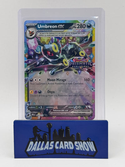 2025 Pokemon - Umbreon ex (Prismatic Stamp) - 060/131 Surprise Box Promos NM