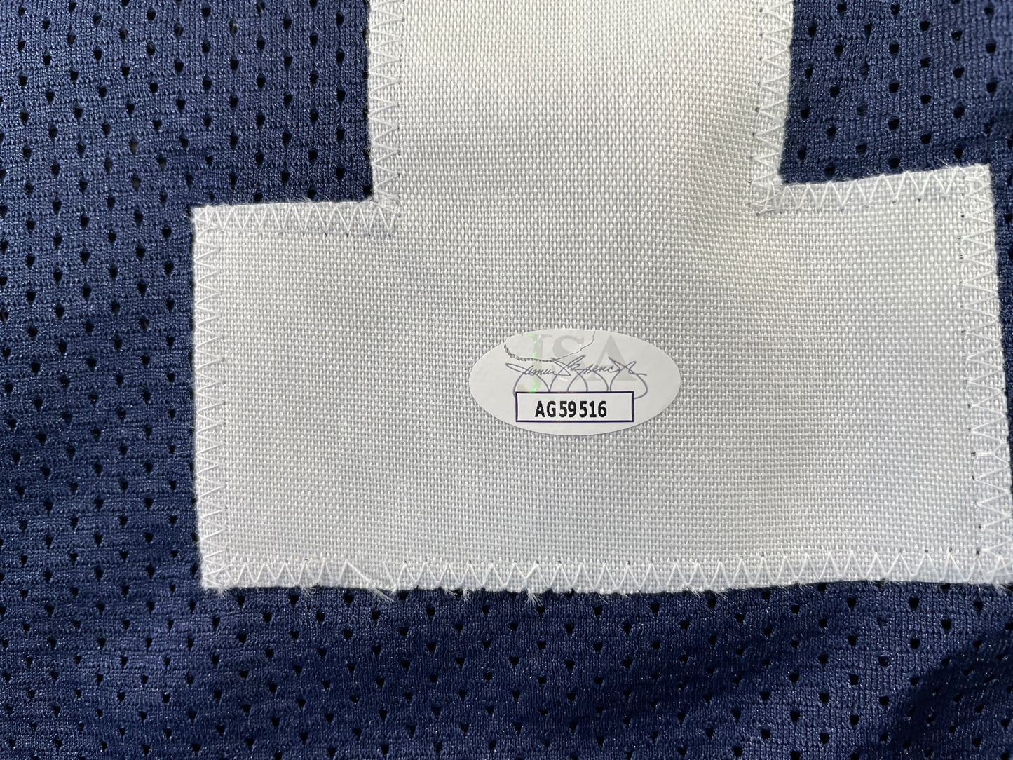 JAY NOVACEK DALLAS COWBOYS SIGNED THANKSGIVING JERSEY Wyoming JSA COA