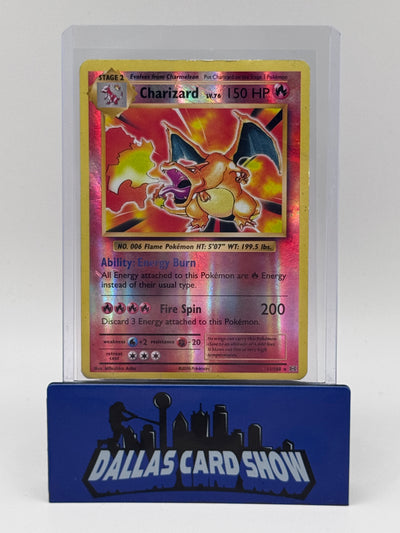 2016 Pokemon - Charizard (Rev. Holo) - 11/108 Evolutions DMG'd