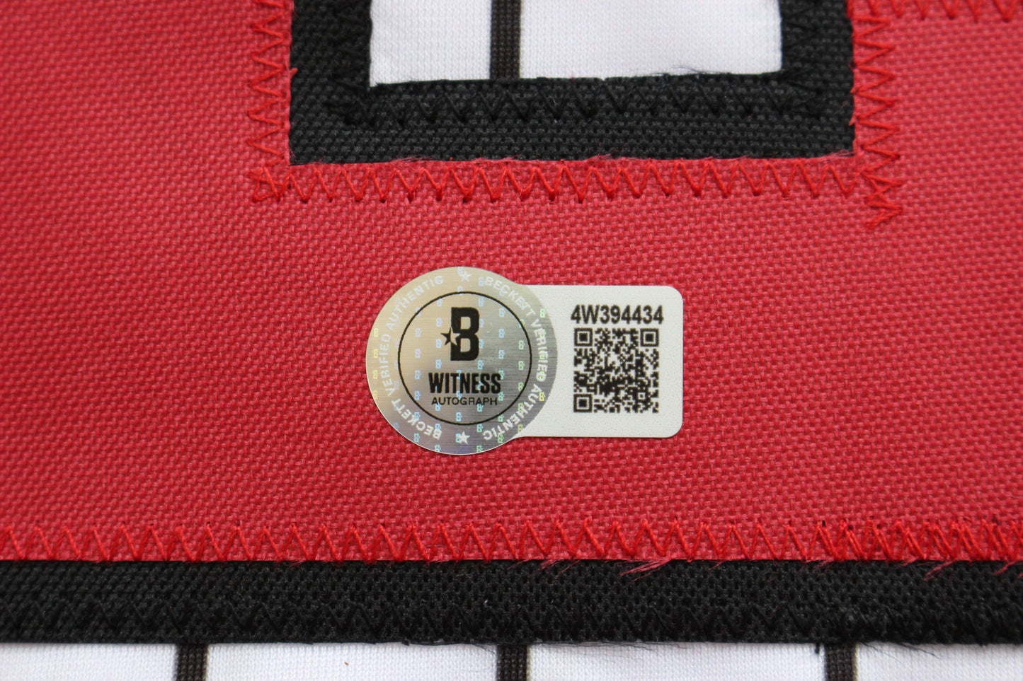 JACE JUNG TEXAS TECH RED RAIDERS SIGNED PINSTRIPE JERSEY Detroit Tigers BAS