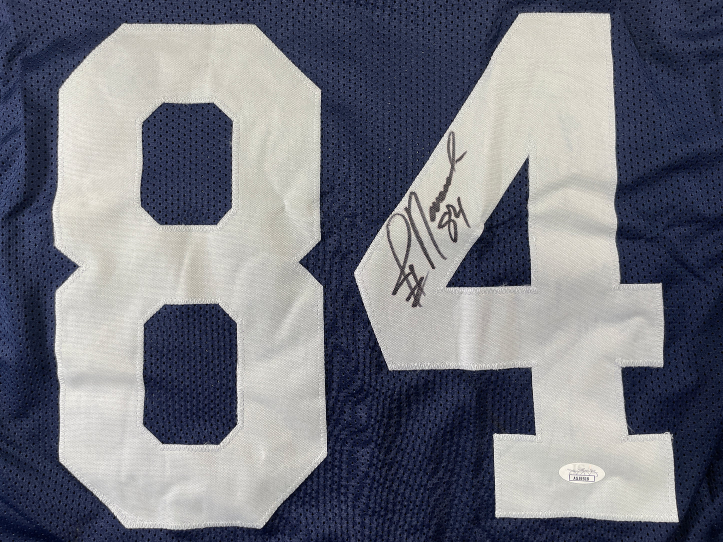 JAY NOVACEK DALLAS COWBOYS SIGNED THANKSGIVING JERSEY Wyoming JSA COA