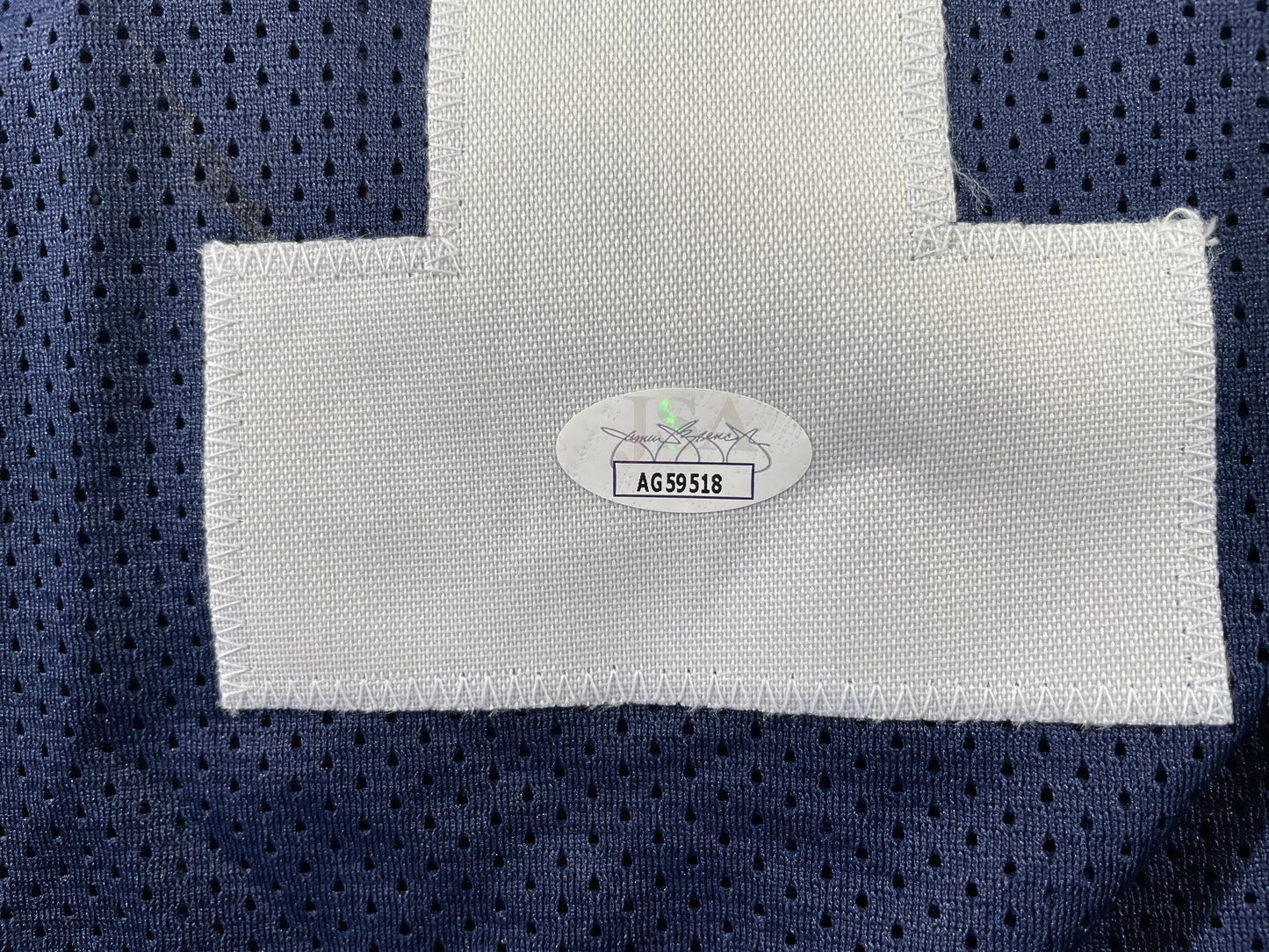 JAY NOVACEK DALLAS COWBOYS SIGNED THANKSGIVING JERSEY Wyoming JSA COA
