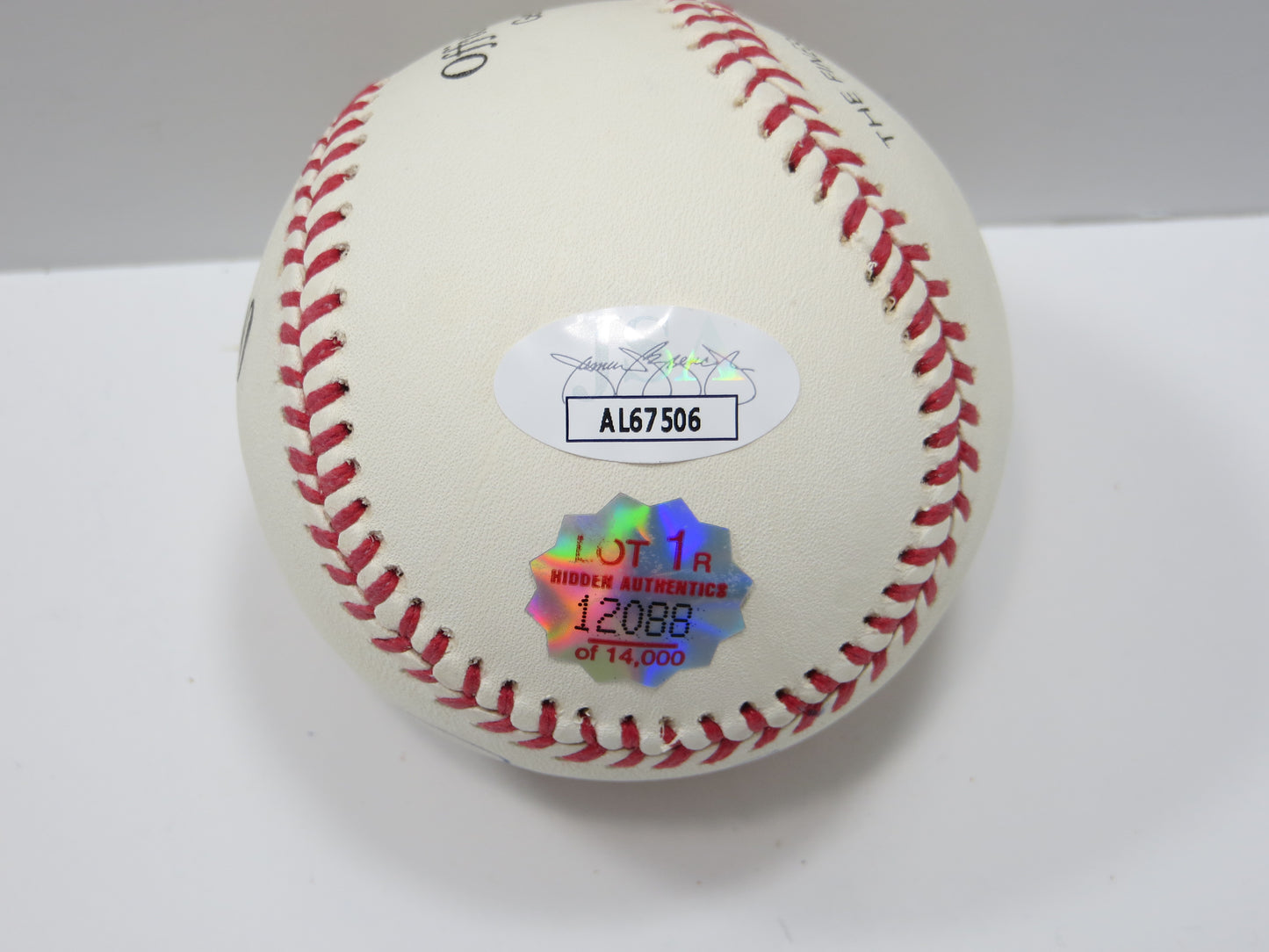 ROLLIE FINGERS SIGNED RAWLING Official League BASEBALL Oakland A's JSA COA