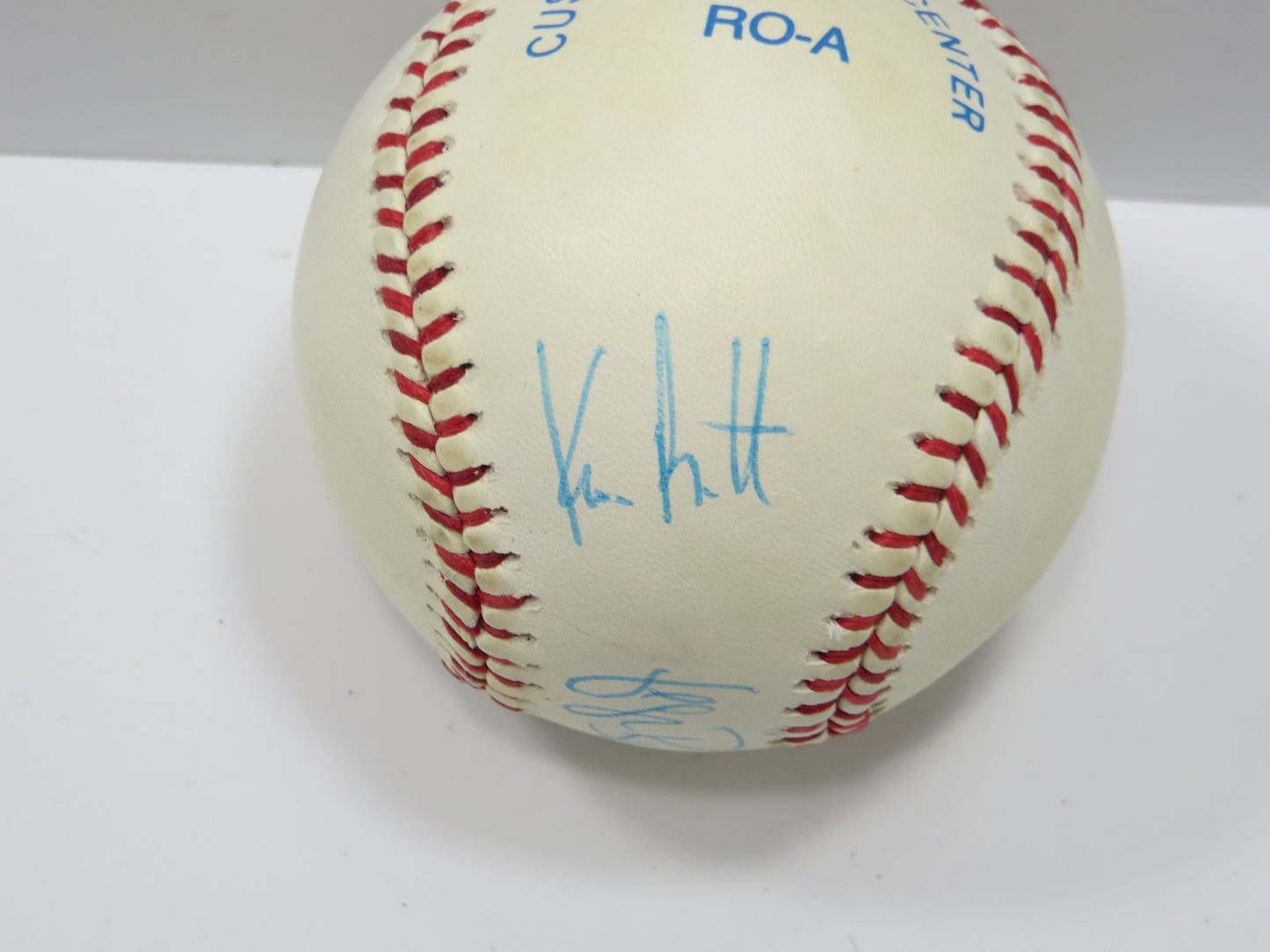 GEORGE and KEN BRETT SIGNED RAWLINGS OAL BASEBALL KANSAS CITY ROYALS JSA