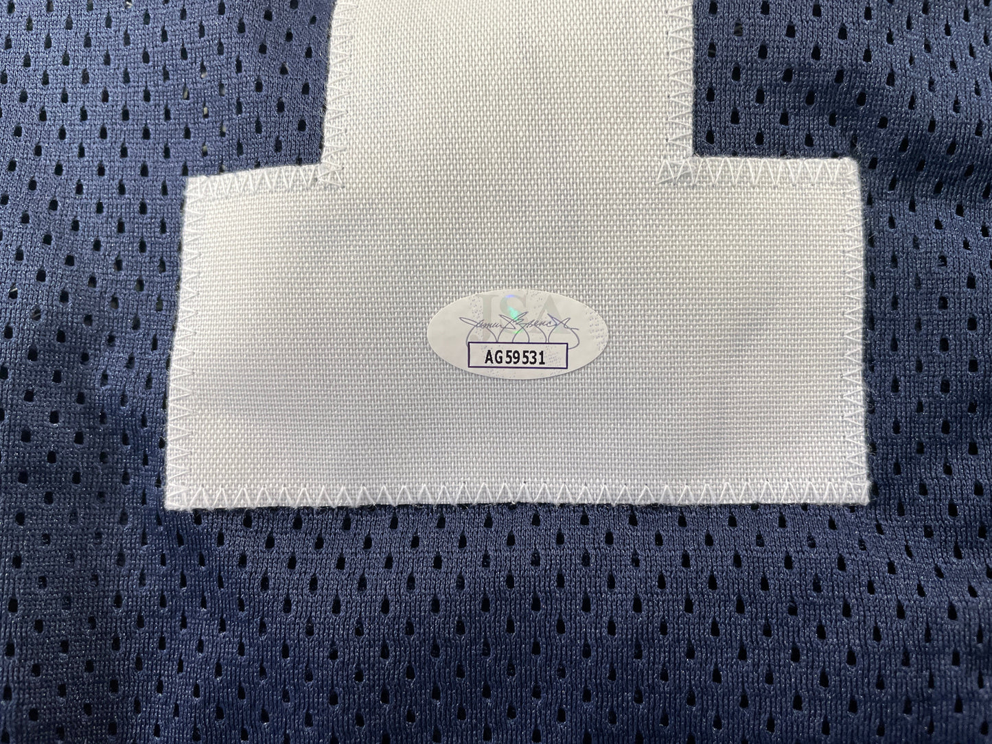 JAY NOVACEK DALLAS COWBOYS SIGNED THANKSGIVING JERSEY Wyoming JSA COA