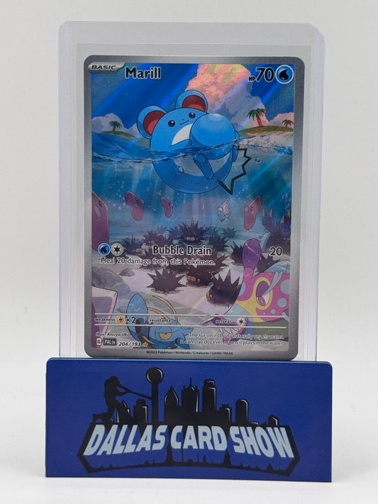 2023 Pokemon - Marill (Illustration Rare) - 204/193 Paldea Evolved NM