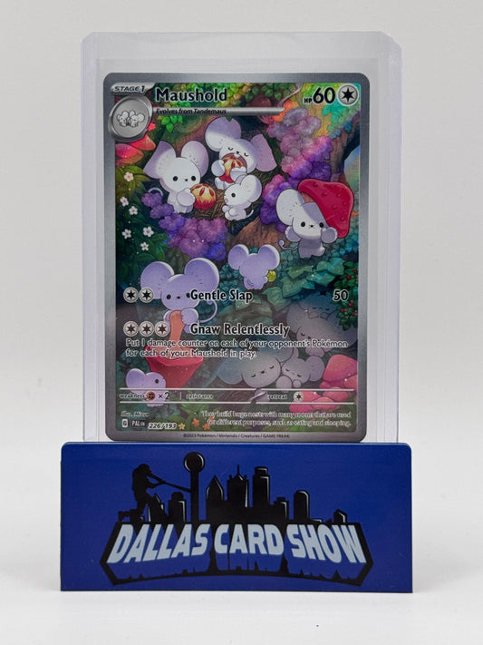 2023 Pokemon - Maushold (Illustration Rare) - 226/193 Paldea Evolved NM