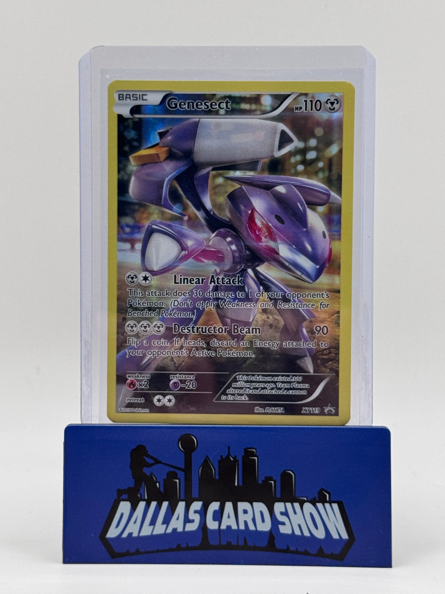 2016 Pokemon - Genesect (Full Art) - XY119 Black Star Promo LP
