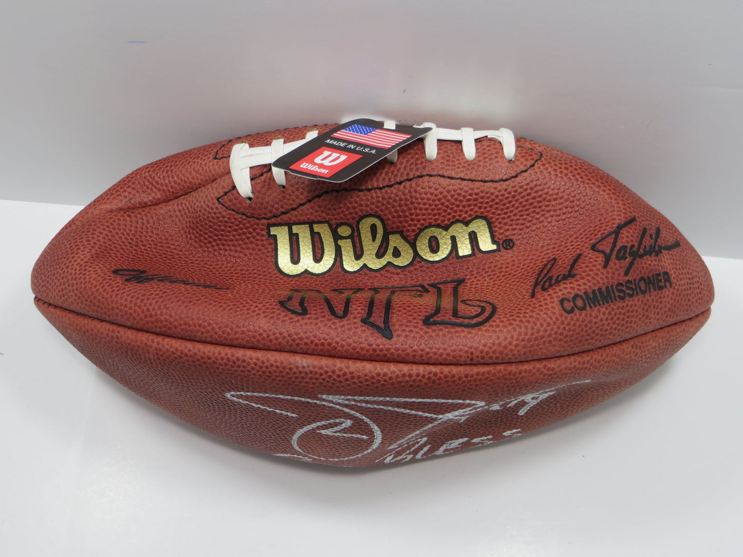 JASON SEHORN SIGNED WILSON OFFICIAL NFL FOOTBALL w/INSC JSA COA