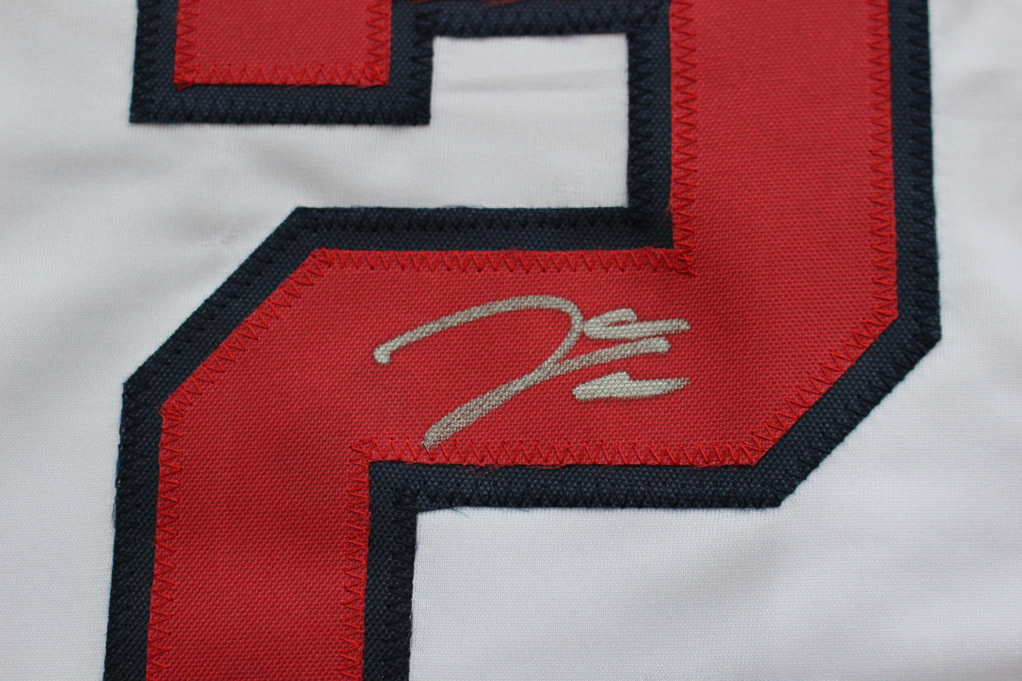 JAMES WOOD WASHINGTON NATIONALS SIGNED HOME JERSEY BAS