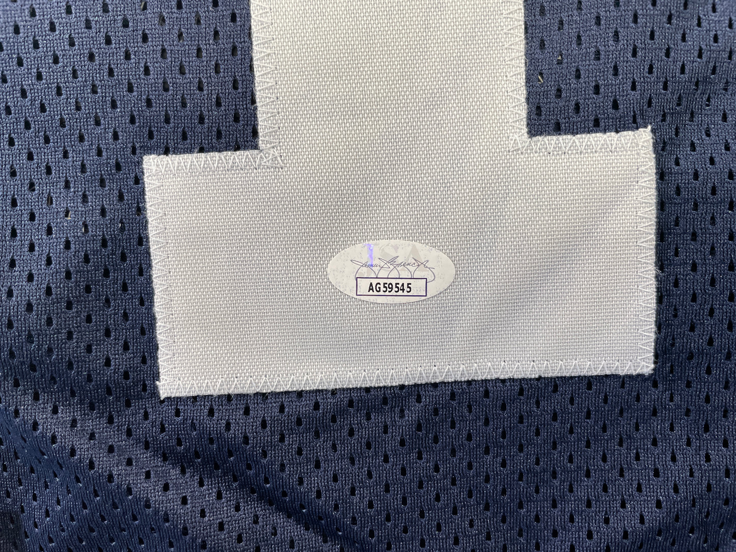 JAY NOVACEK DALLAS COWBOYS SIGNED THANKSGIVING JERSEY Wyoming JSA COA