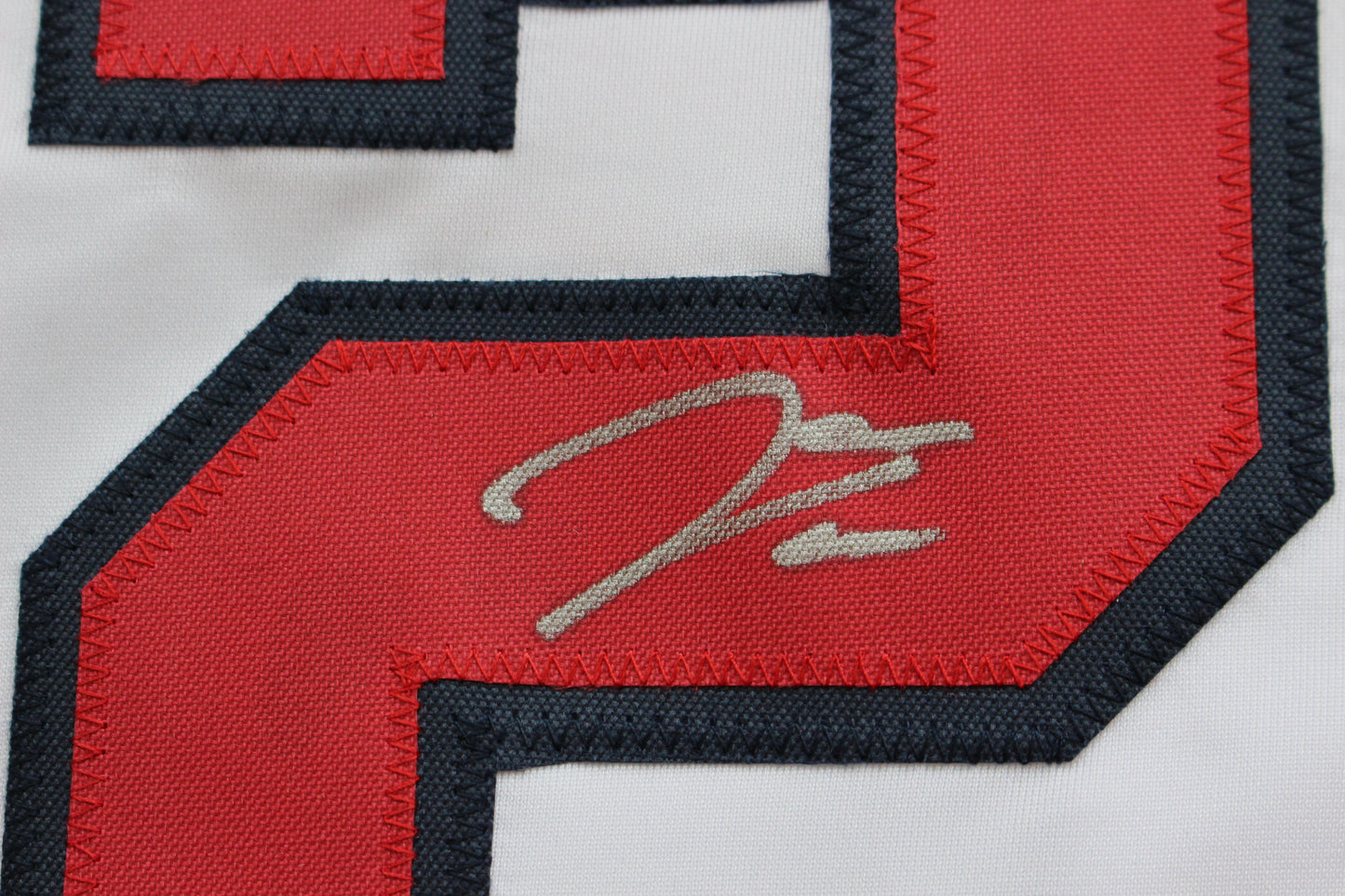 JAMES WOOD WASHINGTON NATIONALS SIGNED HOME JERSEY BAS